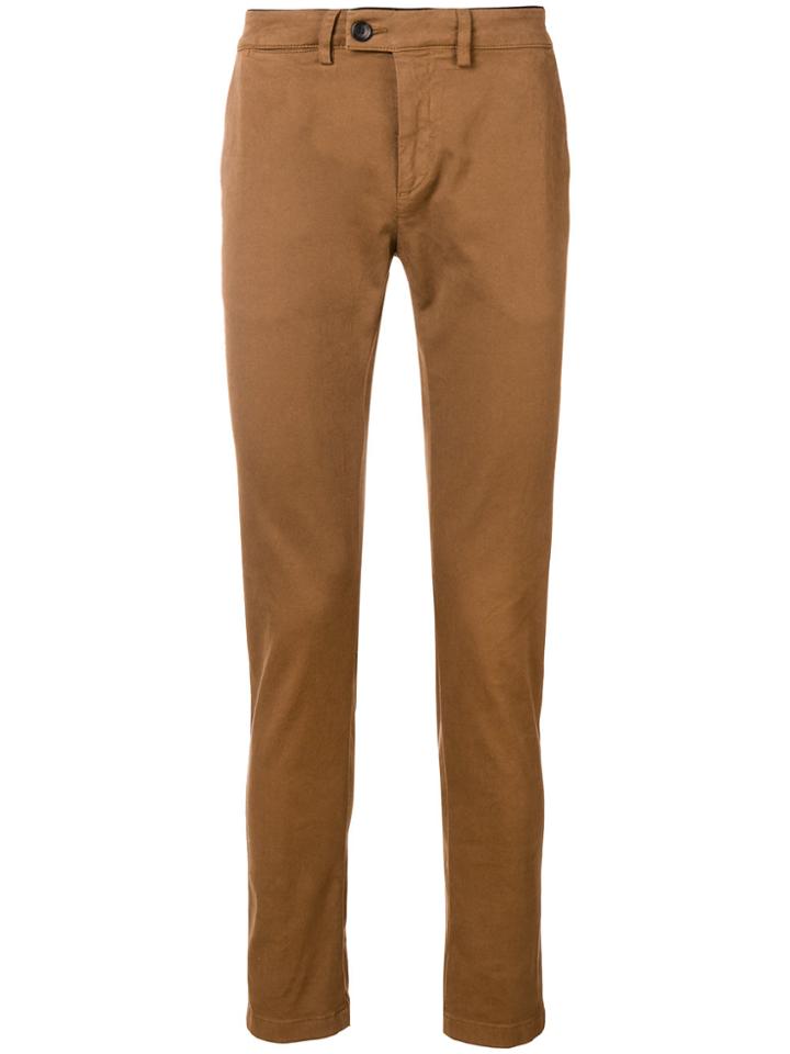 Department 5 Skinny Fit Trousers - Brown