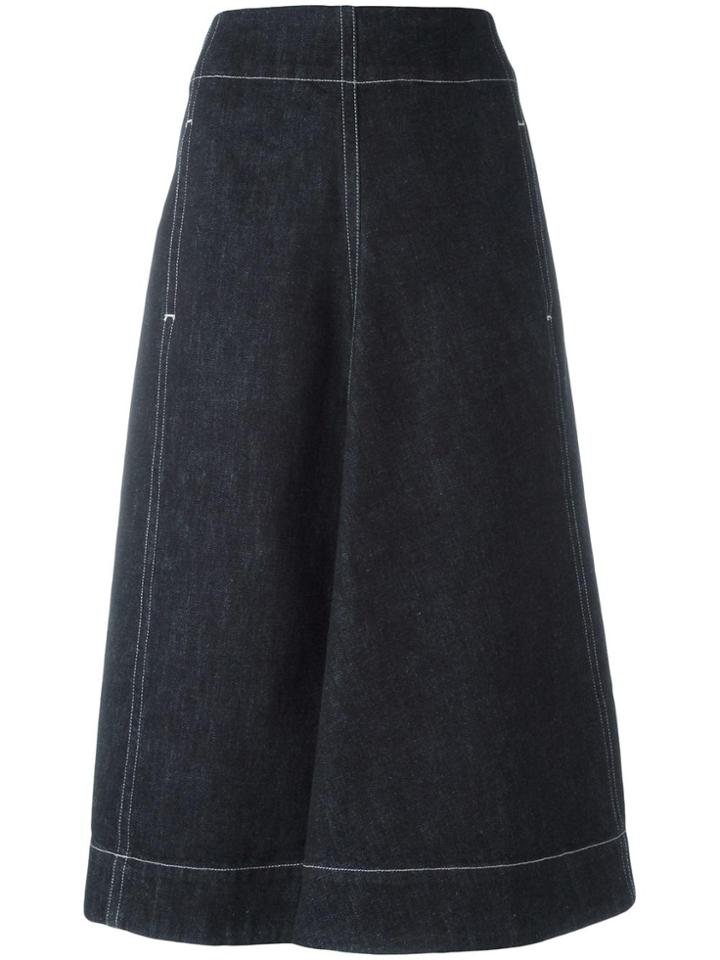 Lemaire High-rise Denim Skirt - Blue