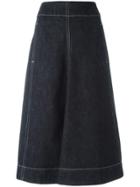 Lemaire High-rise Denim Skirt - Blue