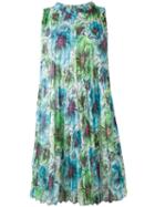 Ultràchic Anemone Print Mini Dress, Women's, Size: 42, Polyester/acetate/pbt Elite