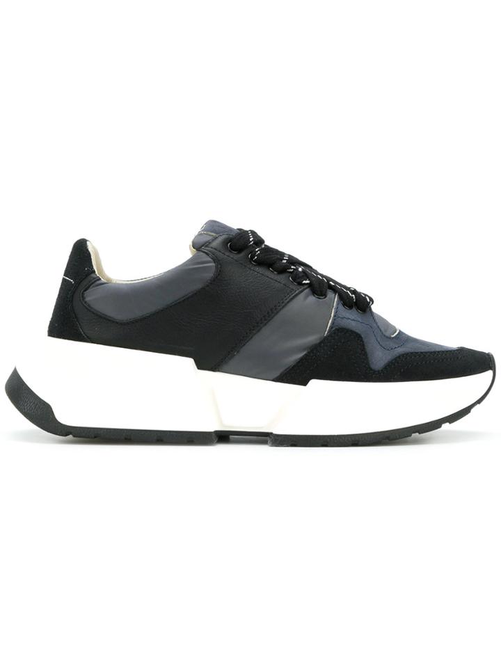 Mm6 Maison Margiela Sport Chic Sneakers - Blue