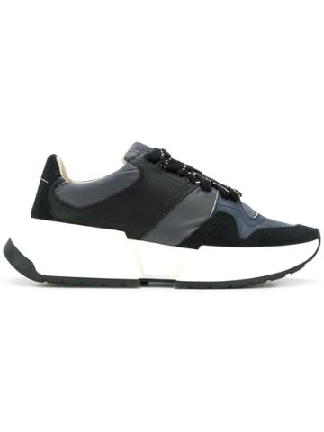 Mm6 Maison Margiela Sport Chic Sneakers - Blue