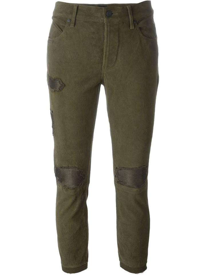 Rta Patched Skinny Trousers