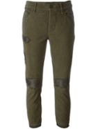 Rta Patched Skinny Trousers