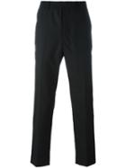 Ami Alexandre Mattiussi Carrot-fit Trousers, Men's, Size: 42, Black, Wool