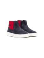 Hogan Kids Hogan Kids Hxt3400av30mu0u810 Mu0u810 Cotton - Blue