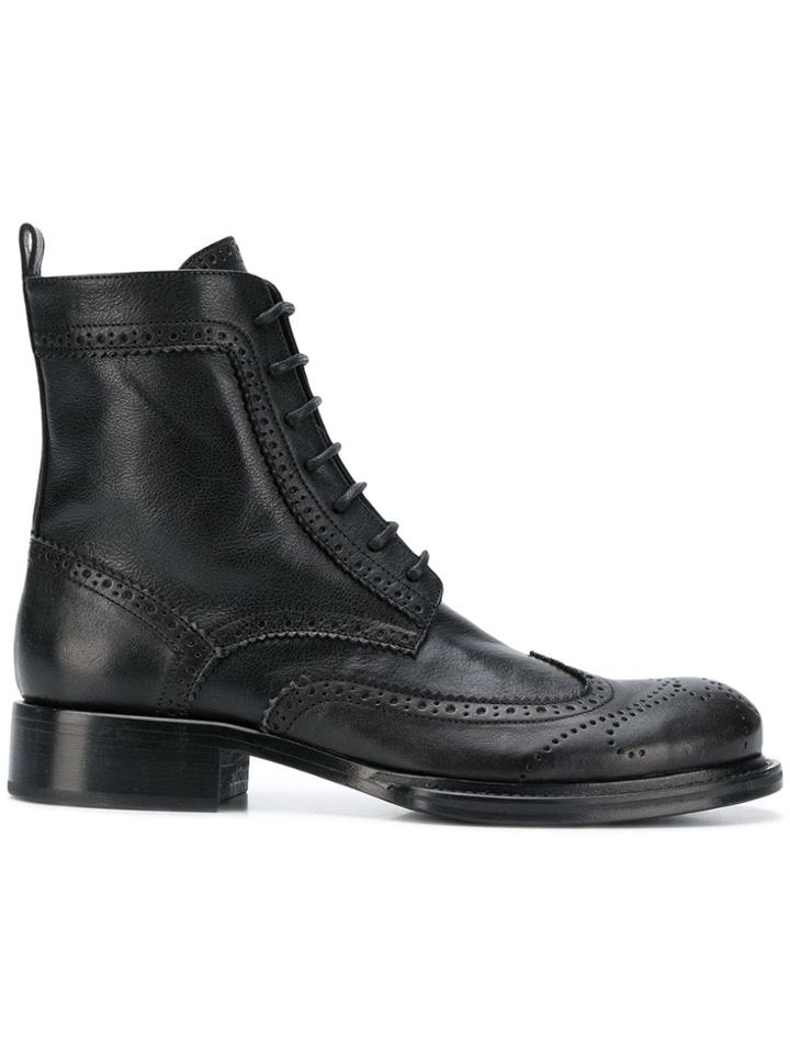 Ann Demeulemeester Canyon Boots - Black