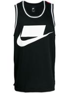 Nike Contrast Logo Tank Top - Black