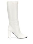 Prada Calf Leg Boots - White