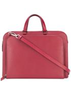 Prada Zip-around Tote Bag - Red