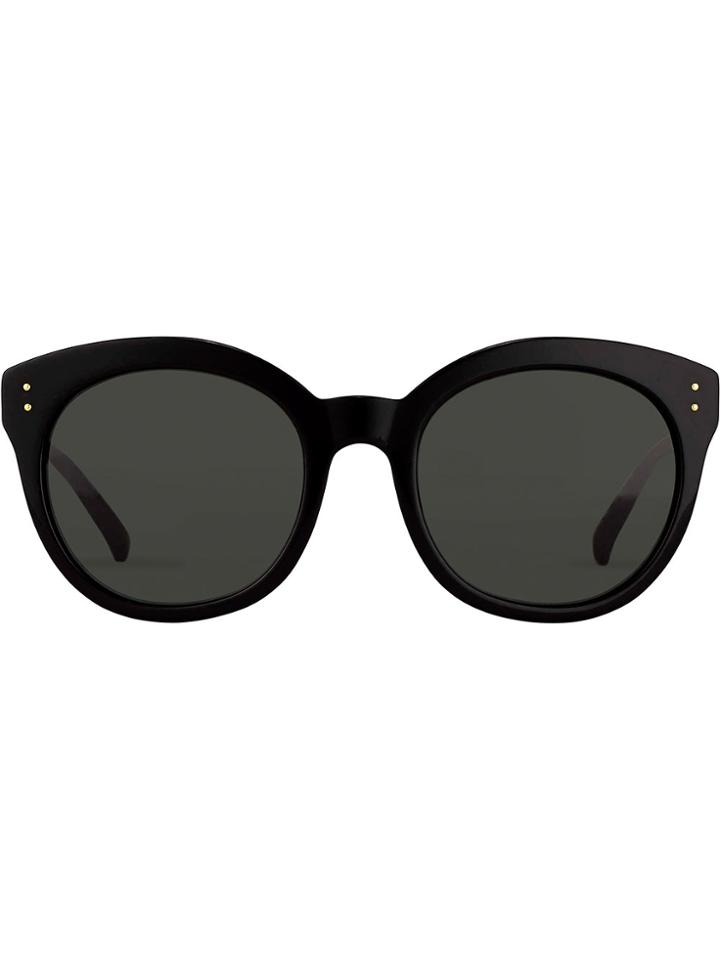 Linda Farrow 391 C1 Oversized Sunglasses - Black