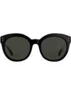 Linda Farrow 391 C1 Oversized Sunglasses - Black