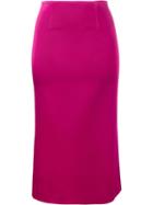 Roland Mouret 'arreton' Skirt, Women's, Size: 6, Pink, Acetate/viscose/polyurethane
