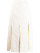 3.1 Phillip Lim Slit Skirt - White