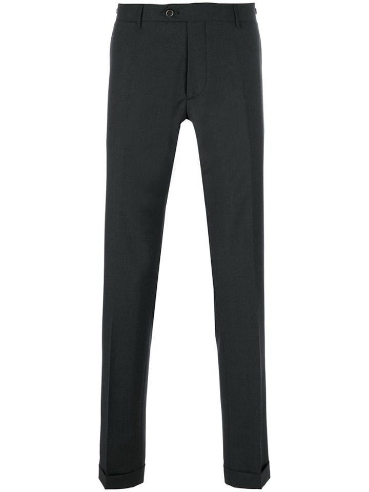 Berwich Straight Leg Trousers - Black