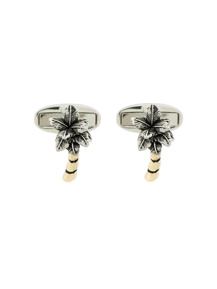 Paul Smith Palm Tree Cufflinks - Metallic