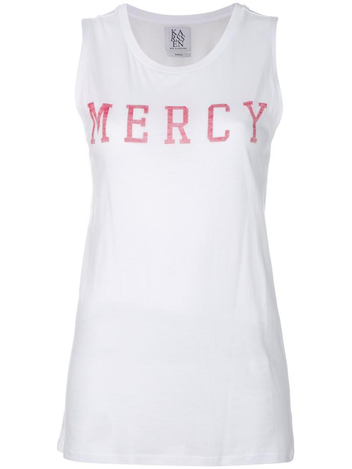Zoe Karssen Mercy Tank Top - White
