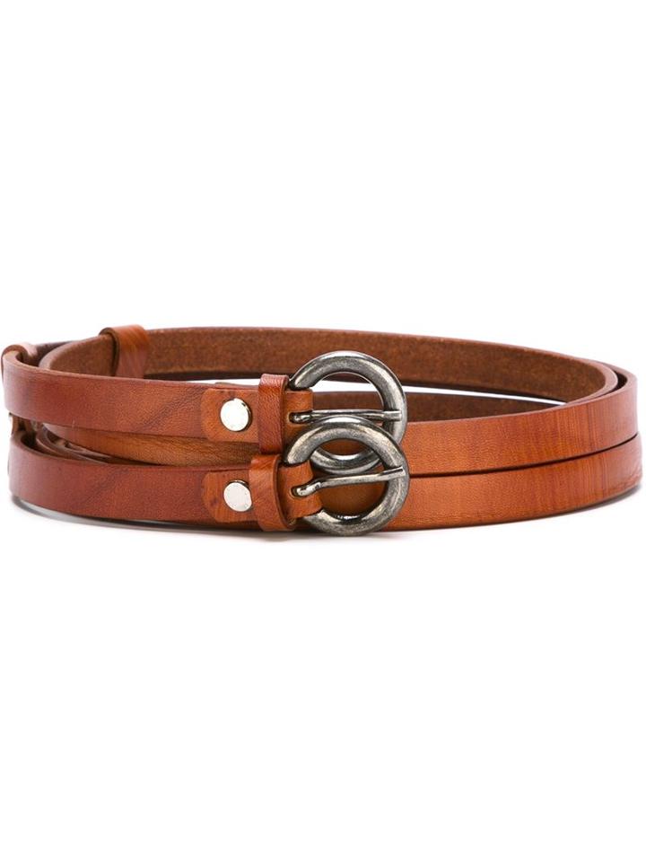 Al Duca D'aosta 1902 Double Strap Belt