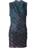 Iro Metallic Draped Dress