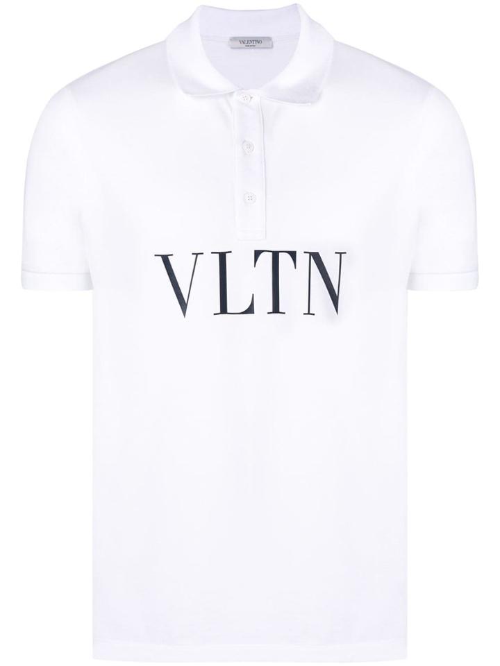 Valentino Vltn Polo Shirt - White