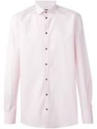 Dolce & Gabbana Classic Casual Shirt, Men's, Size: 43, Pink/purple, Cotton