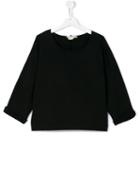 Andorine Teen Drawstring Hem Sweatshirt, Girl's, Size: 14 Yrs, Black
