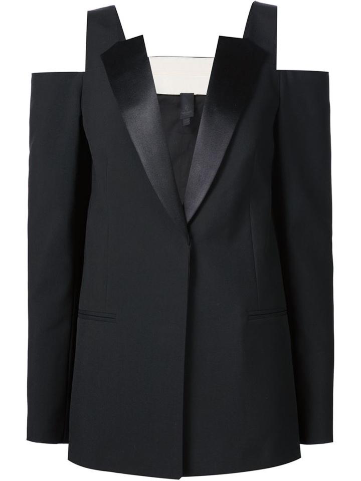 Vera Wang Off-shoulder Tuxedo Blazer