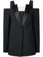 Vera Wang Off-shoulder Tuxedo Blazer
