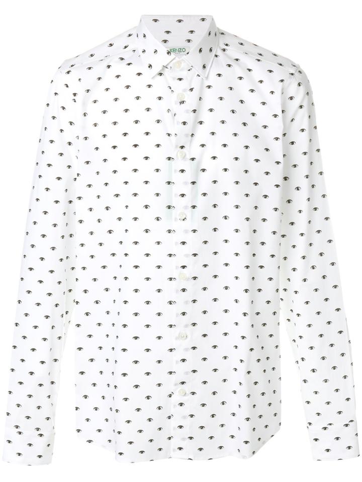 Kenzo Flying K Shirt - White