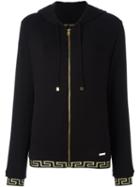 Versace 'greca' Trim Hoodie