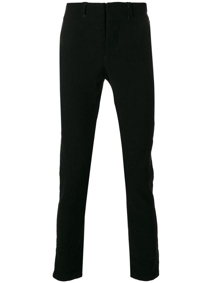 Transit Straight Leg Trousers - Black