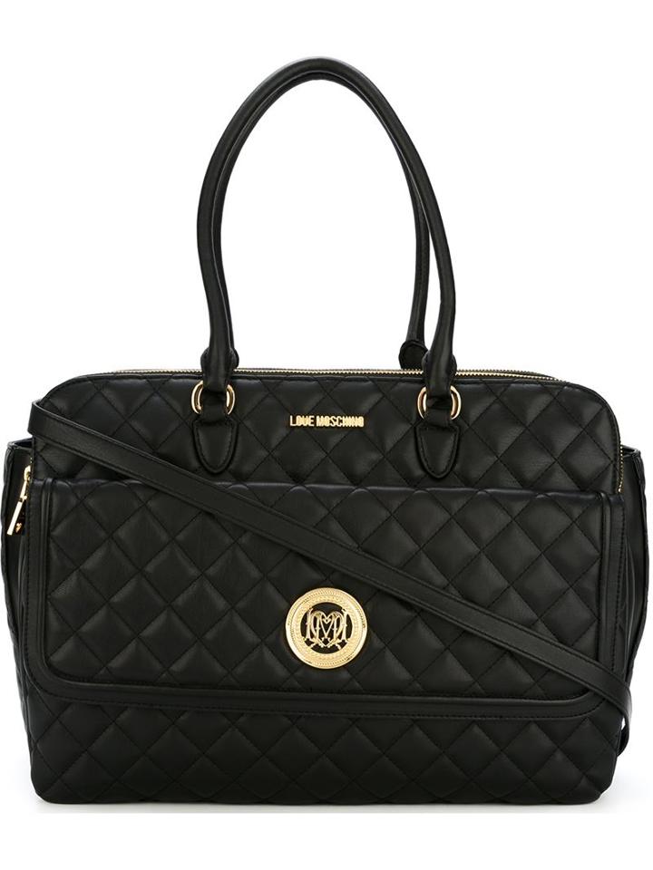 Love Moschino Quilted Strap Bag