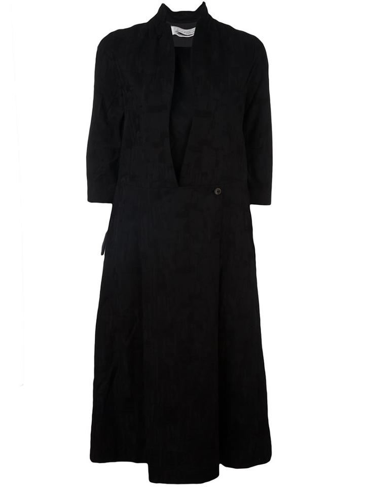 Individual Sentiments Three-quarter Sleeve Shirt Dress