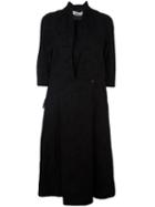 Individual Sentiments Three-quarter Sleeve Shirt Dress