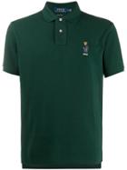 Polo Ralph Lauren Signature Embroidered Teddy Polo Shirt - Green