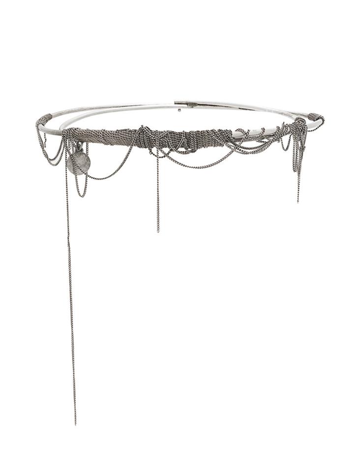 Ann Demeulemeester Double Necklace - Metallic