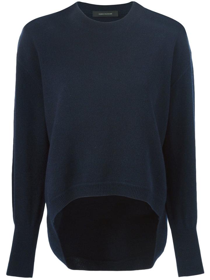 Cédric Charlier Round Neck Sweater - Blue