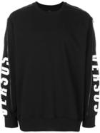 Versus Zip Detail Sweatshirt - Black