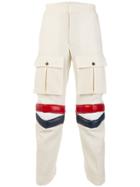 Thom Browne Articulated Fun Mix Donegal Wool Trouser - White