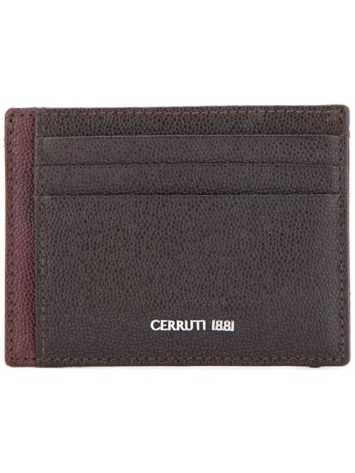 Cerruti 1881 Card Holder - Pink & Purple