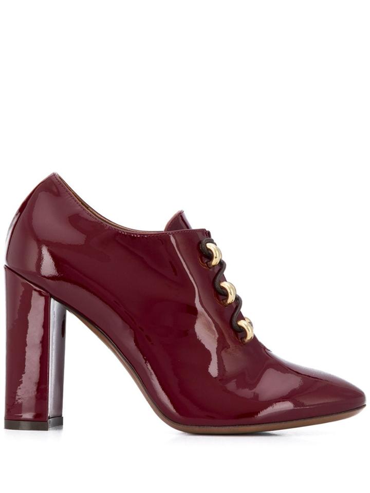 L'autre Chose Francesina Lace-up Boots - Red