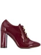 L'autre Chose Francesina Lace-up Boots - Red