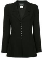 Chanel Vintage Long Sleeved Tailored Jacket - Black