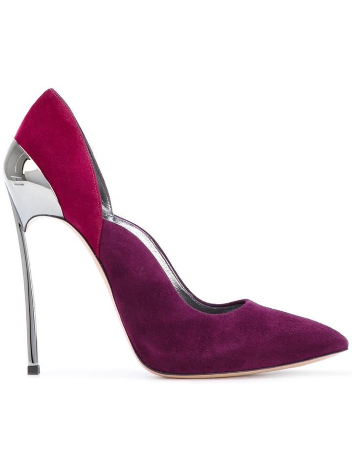 Casadei Techno Blade Pumps - Red