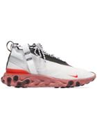 Nike White State Emerg React Sneakers