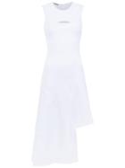 Tufi Duek Midi Dress With Cut Detail - White