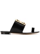 Givenchy Embellished Slides - Black