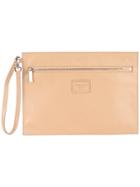 Giorgio Armani Vintage Envelope Clutch - Nude & Neutrals
