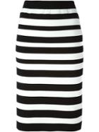 Tsumori Chisato Stripped Straight Skirt