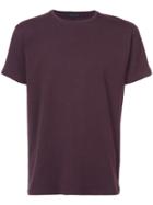 Pya Crew Neck Fitted T-shirt - Pink & Purple
